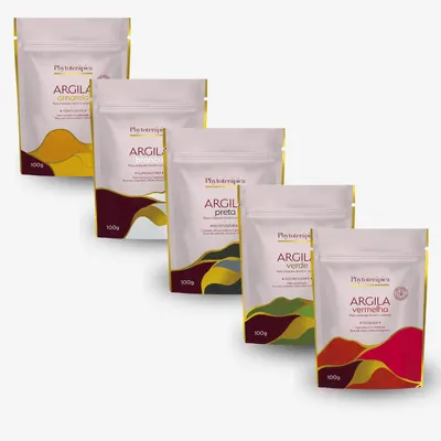 Kit Argilas · Phytoterápica
